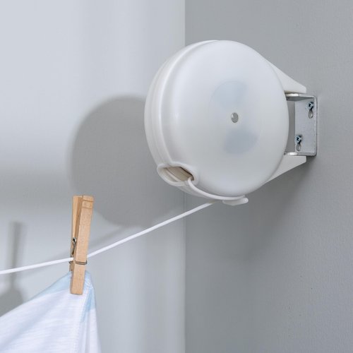Honey-Can-Do Retractable Clothesline DRY-01113 White