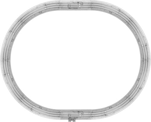 Lionel Lighted FasTrack Electric O Gauge - Illuminated 40"x50" Oval Track Set for Enhanced Play