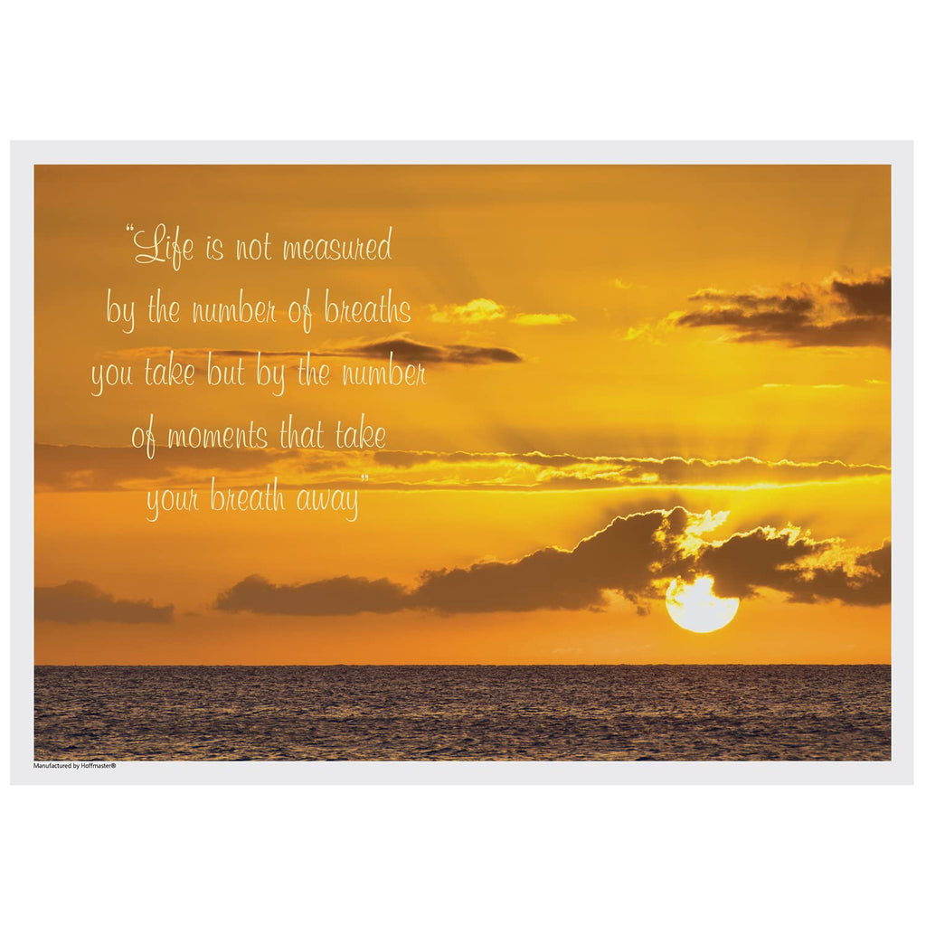 Hoffmaster 702086 Inspirational Multipack Placemats, 3 Designs per Case, 10" x 14", Printed (Pack of 1000),Large