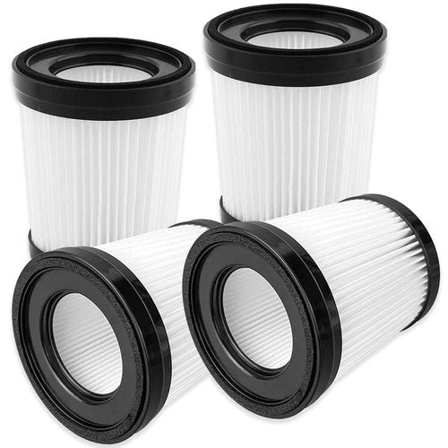 Vacuum Filter Replacement Compatible with Fabuletta FSV001/FSV101,Girnoor G160/G165, Lubluelu 202, Oraimo OSV-102, VacLife VL732 Stick Vacuum Cleaners - 4 Pack