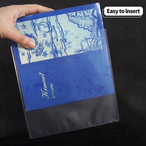 sdroceRyaM 7 Inches Vinyl Record Outer Sleeves Clear Anti- Static EP Album Covers Outer Sleeves Protector for Collection Protection, 25pcs