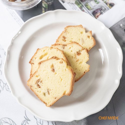 CHEFMADE Non-Stick 1LB Rectangle Loaf Pan - Oblong Bakeware for Bread & Meat | Champagne Gold