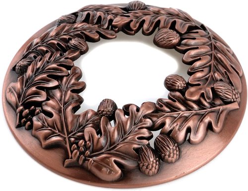 Bronze Sacred Fruit Candle Topper by Lid Jar - Enhance Burn Evenness | Elegant Home Decor Accessory