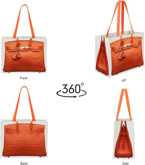 Chic Canvas Tote - Luxury-Inspired Print, Stylish Gift Bag for Women | Foldable Everyday Carryall