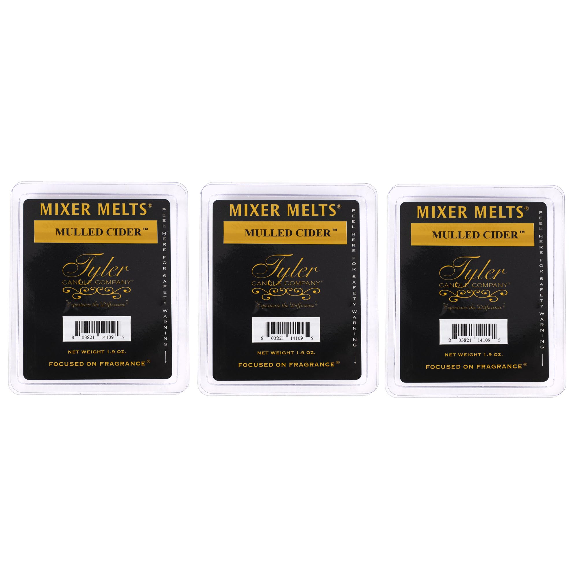Mulled Cider Mixer Melts by Tyler CandleSET OF 3