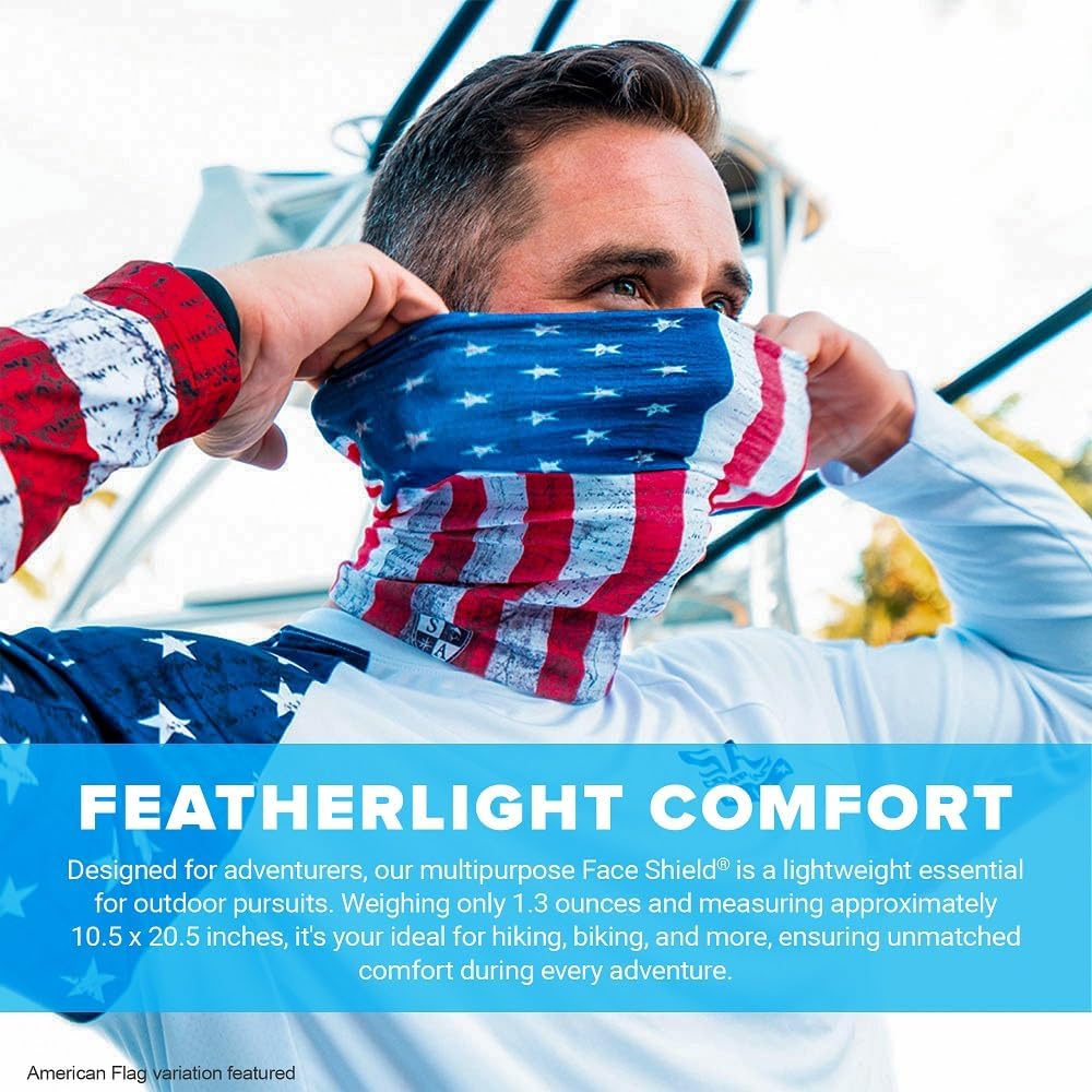 S A Company UV Face Shield 5-Pack | UV 30+ Neck Gaiter Balaclava for Adults | Multiple Colors Available