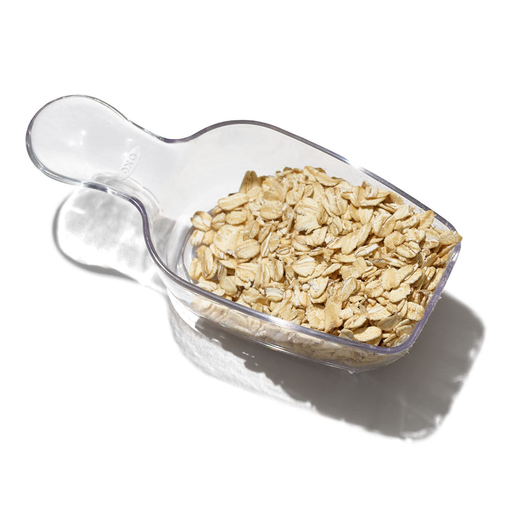 OXO Good Grips POP Container 1/2 Cup Scoop, Clear (Pack of 2)