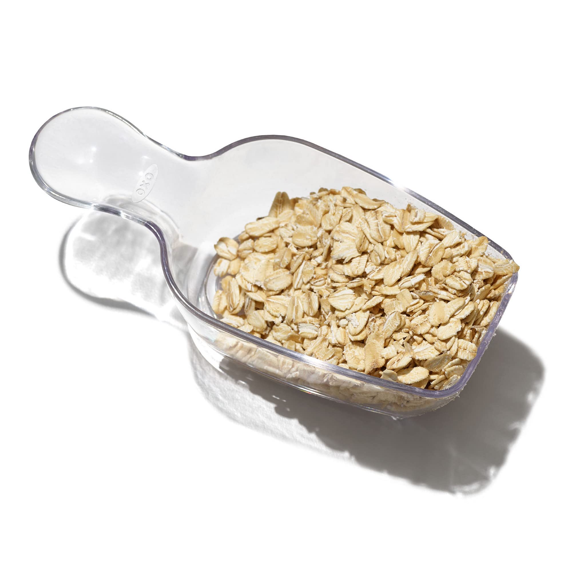 OXO Good Grips POP Container 1/2 Cup Scoop, Clear (Pack of 2)