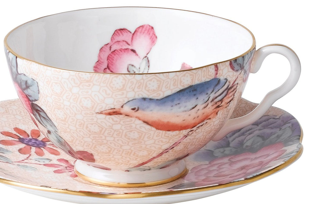 Wedgwood Cuckoo Teacup & Saucer Set