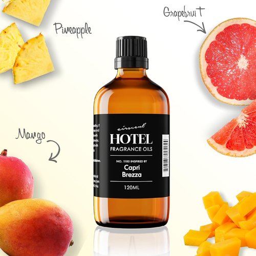 AirScent Capri Brezza Diffuser Oil No. 1100 - Volcano-Inspired Premium Fragrance for Ultrasonic Diffusers | 500 ml Glass Bottle