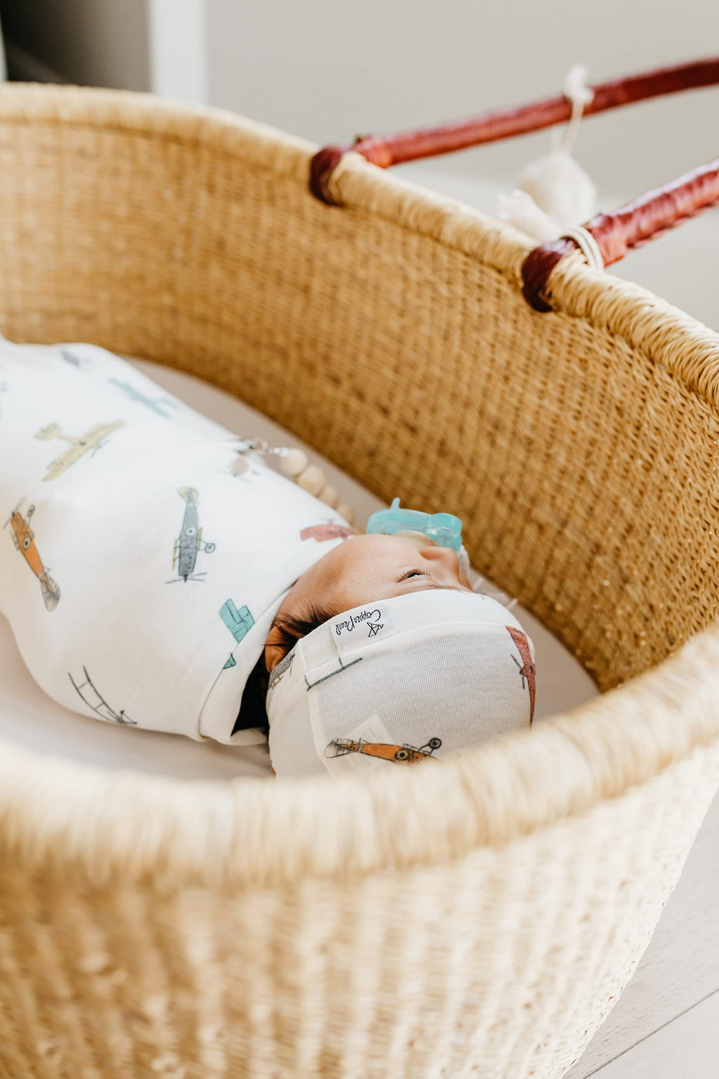 Copper Pearl Swaddle Blankets for Newborns | Soft Stretchy Receiving Blankets for Boys and Girls | Large 46 x 46 Inch Baby Blankets | Lightweight and Breathable Swaddles | Marigold