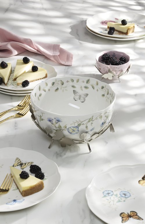 Lenox 897925 Butterfly Meadow Bowl With Stand