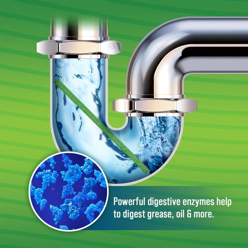 Green Gobbler Liquid Hair Drain Clog Remover | For Toilets, Sinks, Tubs & Fresh Scent Drain Sticks | 12 Pack | Drain Cleaner & Deodorizer