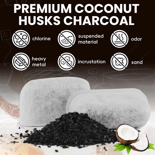 10 Pack Coffee Maker Filter Compatible with Beautiful Drew Barrymore,Efficient Charcoal Water Filter Compatible with Beautiful Drew Barrymore Coffee Maker
