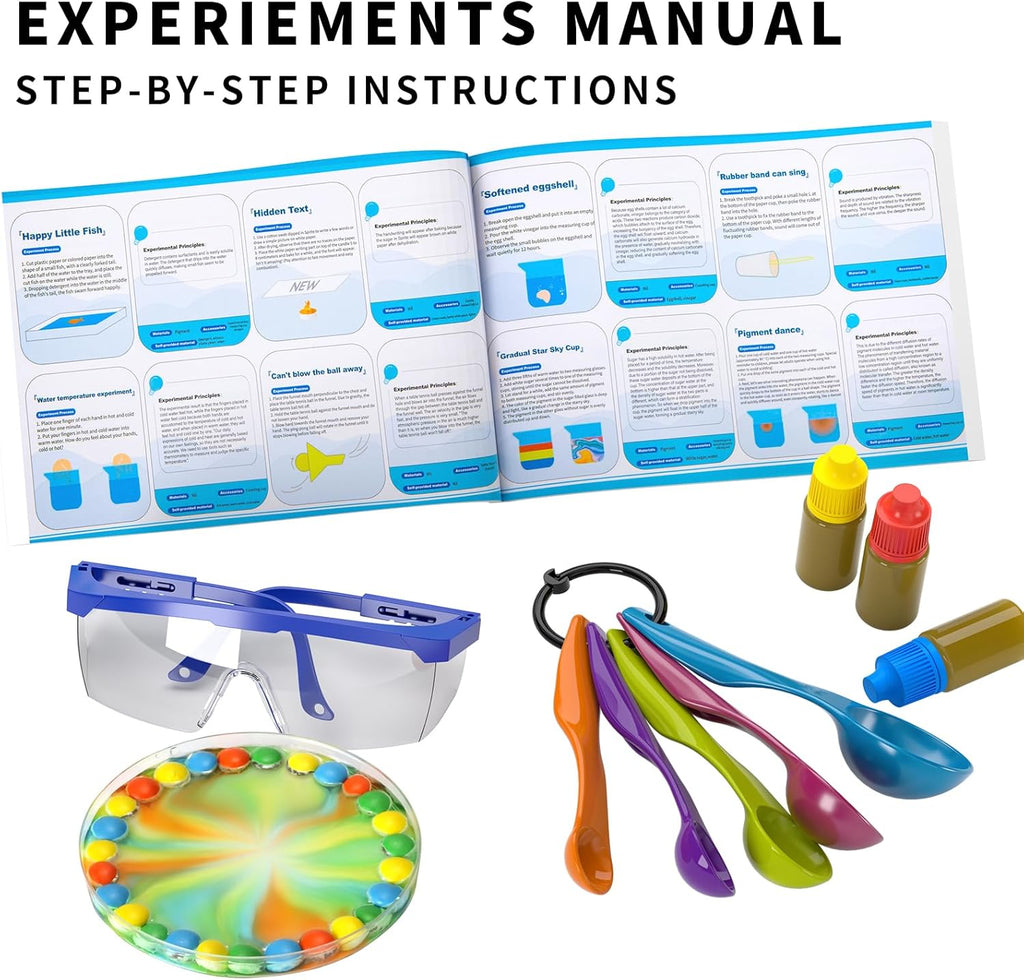 SNAEN STEM Science Kit - 220+ Lab Experiments for Kids | Educational Birthday Gift for Ages 3-12