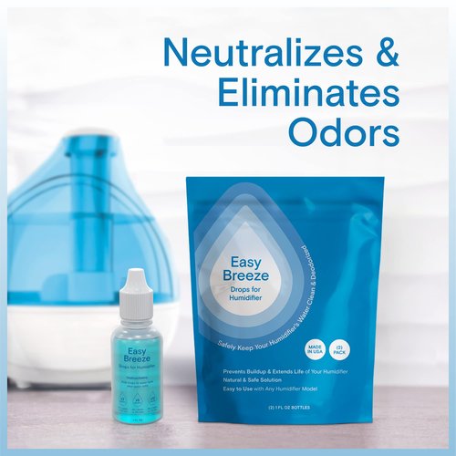 Berkland Humidifier Cleaner Drops for All Makes & Models - Made in USA Humidifier Treatment for Peak Performance - Water Humidifier Drops for Cleaning - Humidifier Solution Humidifier Water Treatment