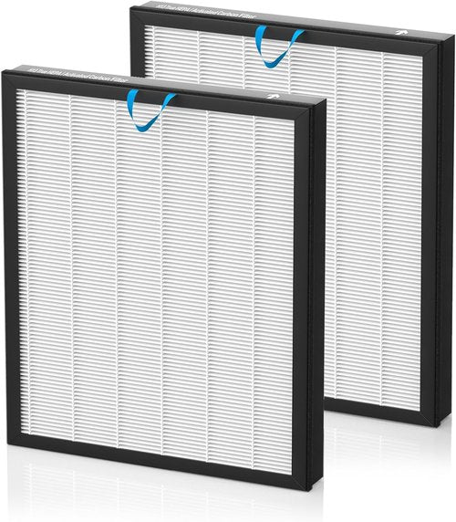 LEVOIT Vital 200S Replacement Filter - H13 True HEPA & Activated Carbon | 2-Pack, White