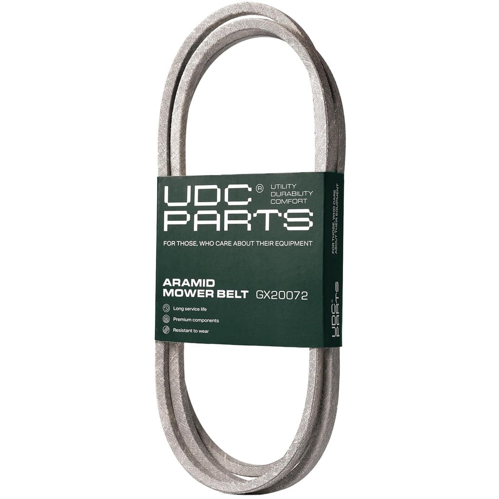 UDC Parts Deck Belt Replacement - Fits John Deere 42 Inch Models D105, D110, E100 & More | 104 Inch