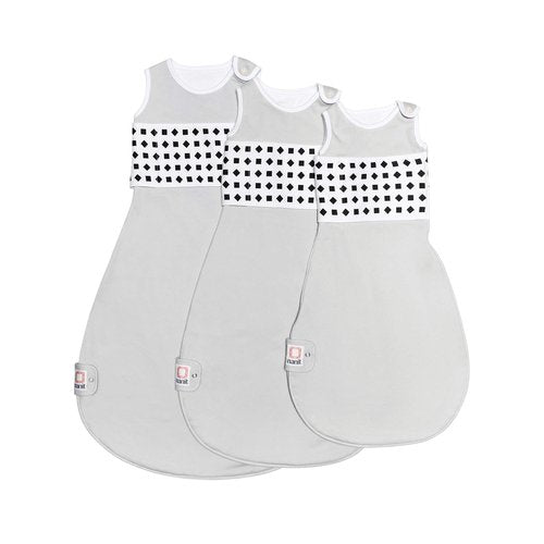 Nanit Breathing Wear Sleeping Bag, Size Medium, 6-12 Months, Pebble Grey