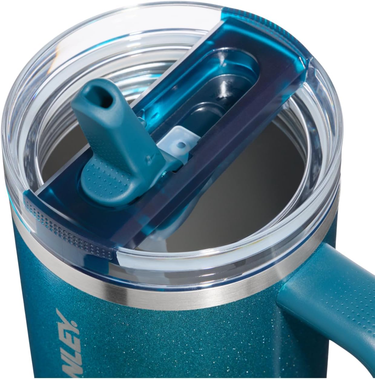 STANLEY Quencher ProTour 40 oz Tumbler - Leakproof Lid, Built-in Straw & Handle | BPA-Free Ponderosa Shimmer