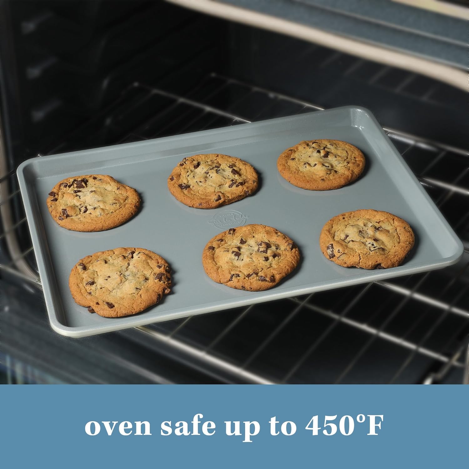 Sur La Table Bake Sale Large Nonstick Baking Sheet - 18 X 13 Inch PFA-Free Ceramic in Linen White