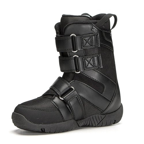5th Element ST Mini ATOP Kid's Snowboard Boots (Velcro Black, 2)