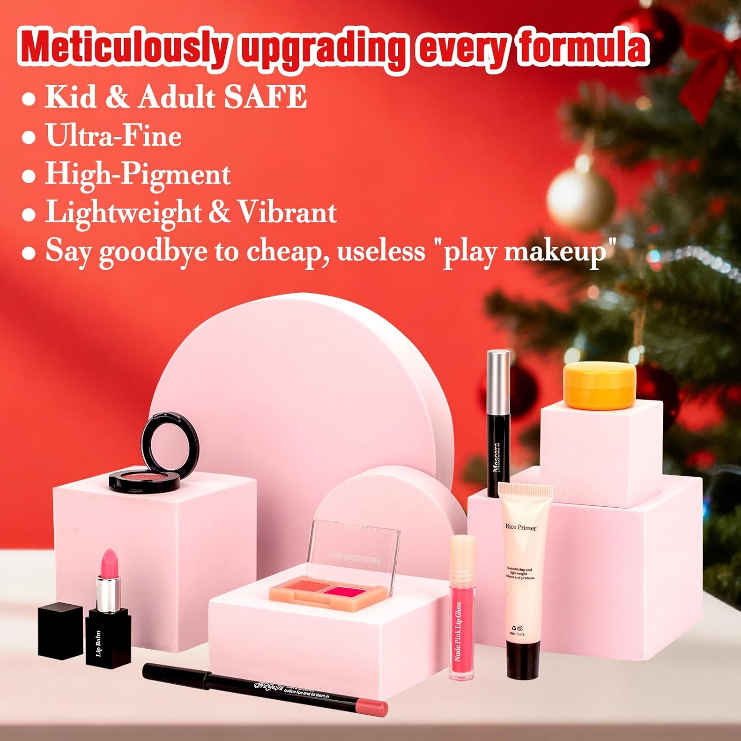 Skiennix All-in-One Makeup Kit for Teen Girls | 24 Individually Boxed Surprises & Essentials