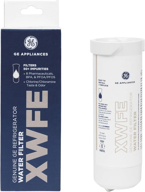 GE XWFE Water Filter - Genuine Replacement for Lead & Sulfur Reduction | Certified Purity, 1 Pack