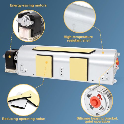 Desa Fireplace Blower Replacement - High-Performance Fan for GA3650, GA3750 Models | Compatible with FMI, Vanguard, Vexar