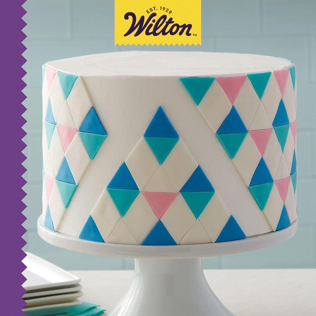 Wilton Round Cake Baking Pan Set - 9 x 2 Inch Even Heating Aluminum Bakeware for Tiered Cakes