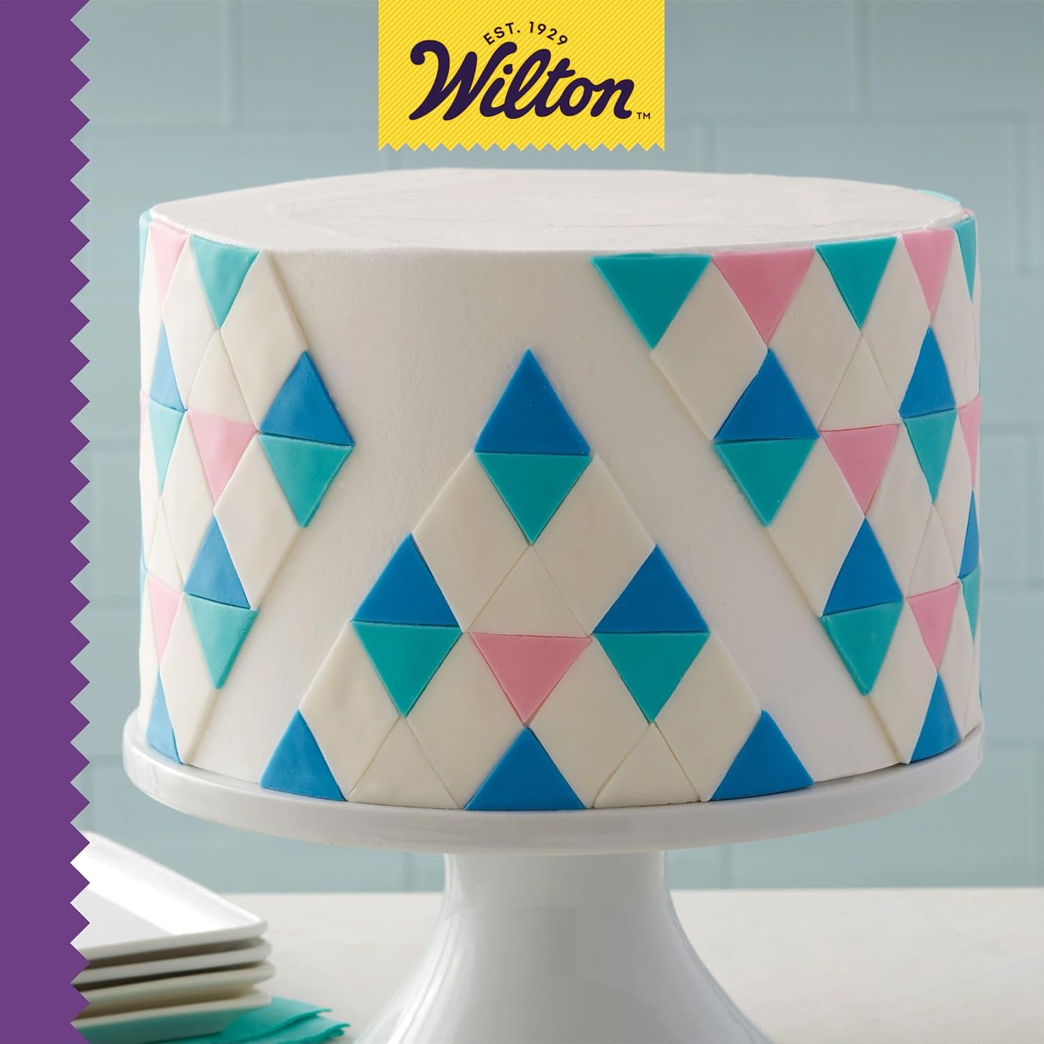 Wilton Round Cake Baking Pan Set - 9 x 2 Inch Even Heating Aluminum Bakeware for Tiered Cakes