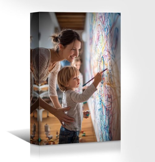 Laoife Custom Canvas Prints - Personalized Photo Wall Art for Home Decor | 8"x10" Size