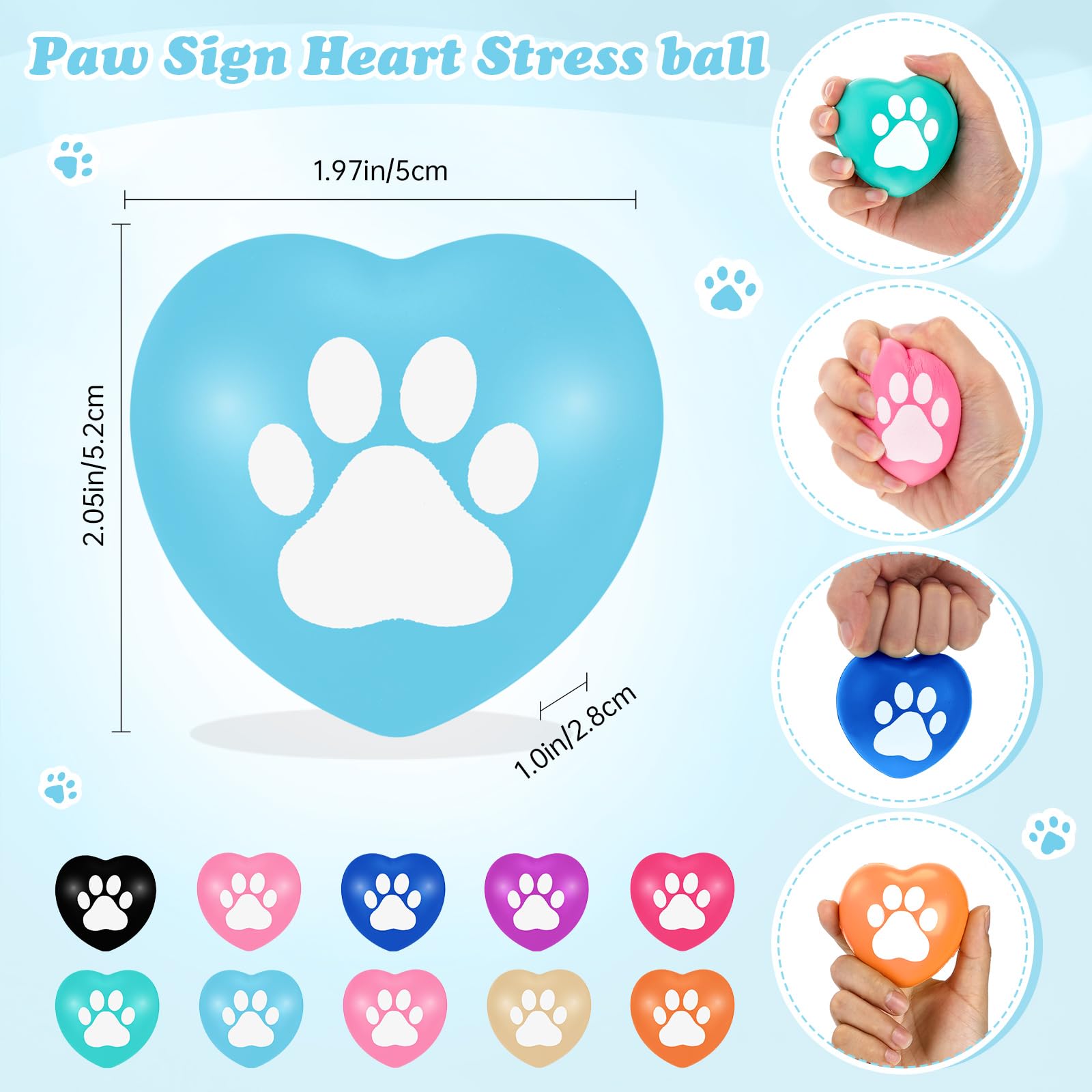 Sliner 10 Sets Veterinary Receptionist Week Gift for Women Inspirational 16 oz Glass Cups with Lid Makeup Bag with Stress Toy Vet Tech Assistant Dog Lover Cat Groomer Gifts Must Haves (Multicolor)