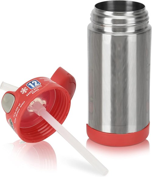 Greant Replacement Straws for Thermos 12oz Bottle - 2 PCS Compatible with F401 & F410 Models