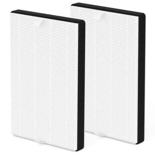 FCFMY 2 Packs F2 A2 True HEPA Replacement Filter Compatible with 3M Filtrete Room Air Cleaner Purifier Models FAP-C02-A2 FAP-C03-A2 FAP-T03-A2 FAP-C02WA-G2 FAP-C03BA-G2 FAP-T03BA-G2 FAP-SC02N
