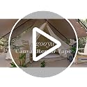 Waterproof Canvas Repair Tape Patch Kit - Self-Adhesive 8.3"x11"