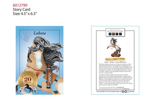 Enesco The Trail of Painted Ponies Lakota Figurine, 10.5 Inch, Multicolor
