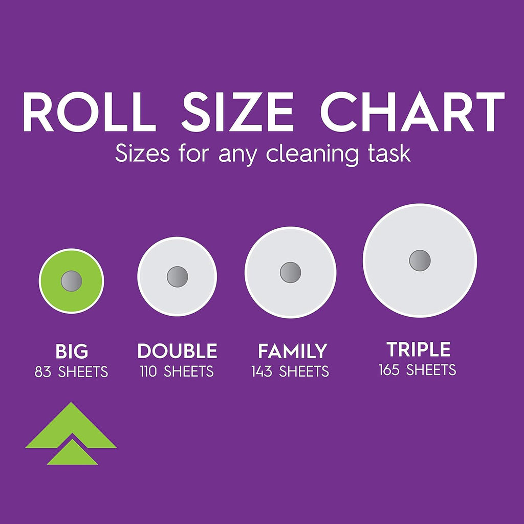 Viva Signature Cloth Choose-A-Sheet - 6 Big Rolls (78 Sheets Each) for Ultimate Cleaning Power