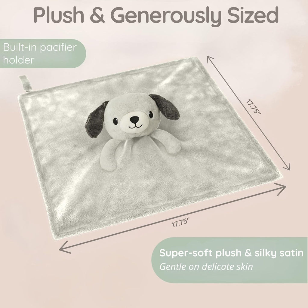 Zelkii Reversible Baby Lovey - Soft Security Blanket for Sleep & Play | Perfect for Boys & Girls