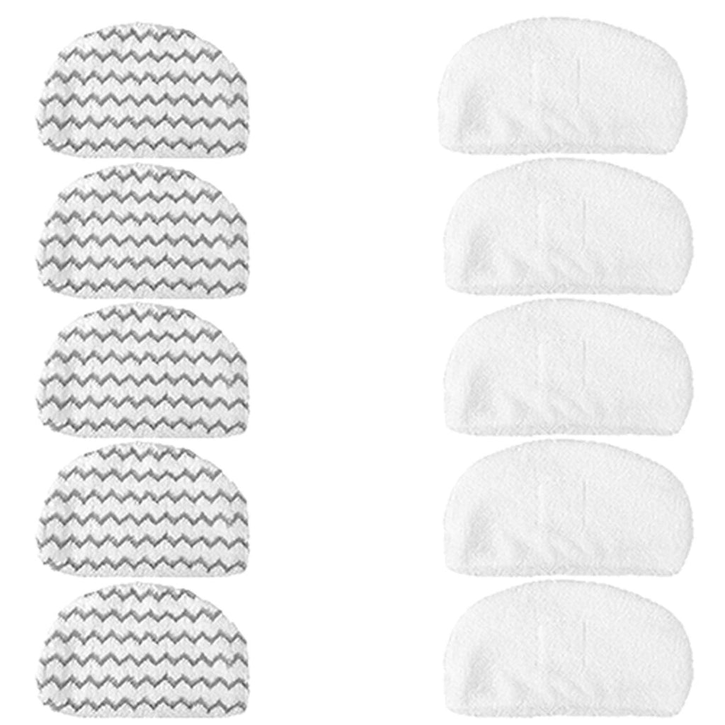 10PK Amyehouse Replacement Pads Compatible with Bissell Powerfresh Steam Mop 1940 1440 1806 1544 2075 2685 Series 19401 19404 19409 1940A 1940F 1940N 1940T 1940Q 1940W B0006 15441 15443 2181 2814