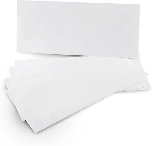 Aimoh Security Self-Seal Envelopes - 100 Count | No Window, EnveGuard, 4⅛ x 9½", White, 24 LB