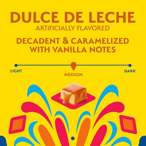 Café Bustelo Coffee Pods - Dulce de Leche Flavor, Single Serve, 10 Count (Pack of 6)