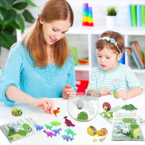 Lionoble Valentines Day Gifts for Kids, 30 Pack Valentines Cards with Dinosaur Egg Hatching Bulk, Funny Dino Eggs Valentine Exchange Cards for Girls Boys Class School Classroom Party Favors