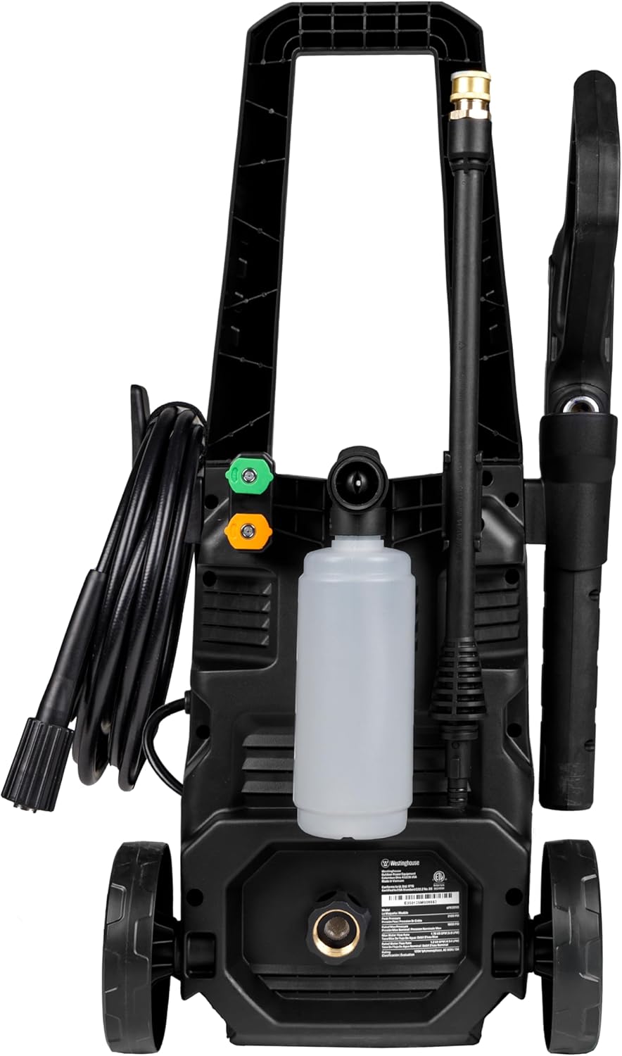 Westinghouse ePX3050 Electric Pressure Washer - 2100 Max PSI, 1.76 GPM, Foam Cannon & Turbo Nozzle for Cars, Patios & More