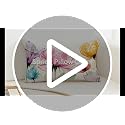 Spring Floral Lumbar Pillow Cover 12x20 Inch for Sofa & Patio