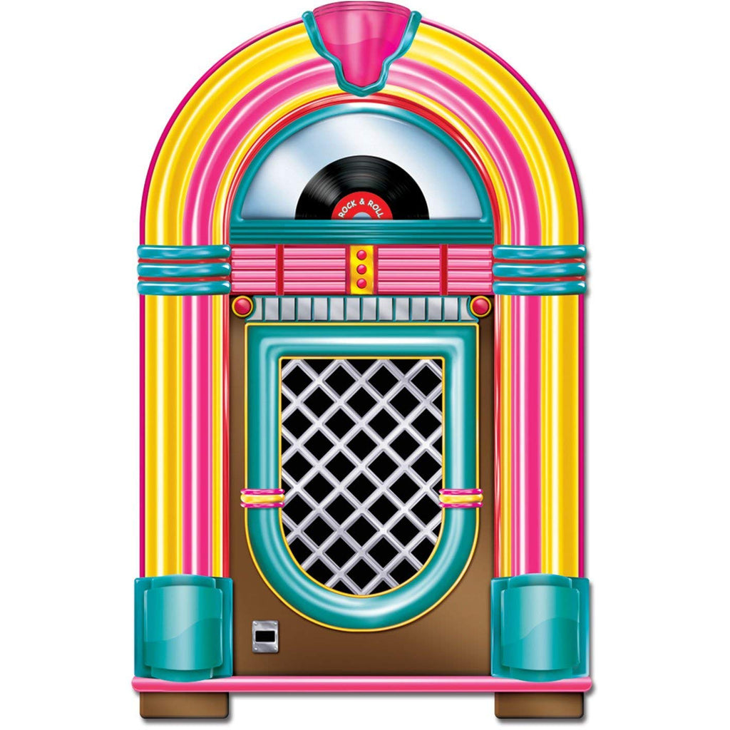 Beistle , 2 Piece Jukebox Cutouts, 3'