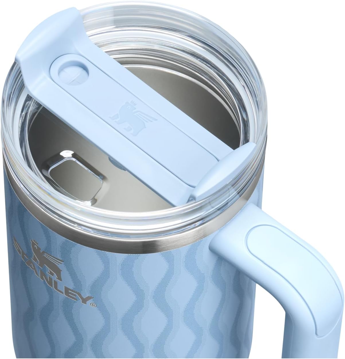 STANLEY Quencher H2.0 FlowState™ Tumbler - 40 oz Slate Blue Drift for Hydration on the Go