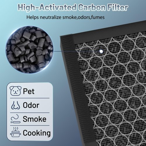 Lwehgl 12 Pack 3000 Replacement Filter Compatible with 3000, 3000M, 3000 Pro, 2 Pack Post Filter, 2 Pack Activated Carbon Filters & 8 Pack Carbon Pre-Filters