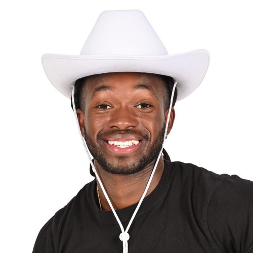 Beistle Novelty Felt Cowboy Hat For Country Western Theme Wild West Party Supplies, Halloween Costume Dress Up