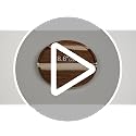 VERTORGAN Bamboo Lazy Susan Organizer - 360° Rotating Tray, 8.6 Inch
